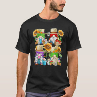 Camiseta Farmer Graphic For Sunflower Mom And Summer Garden
