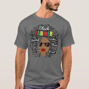 Camiseta Farmer, História Negra Mês Para Mulheres