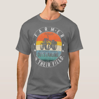 Camiseta Farmer Noun Definition Farmer Definição Muito Engr
