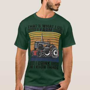 Camiseta Farmer Pai Tratores Farmantes Engraçados Dizendo H