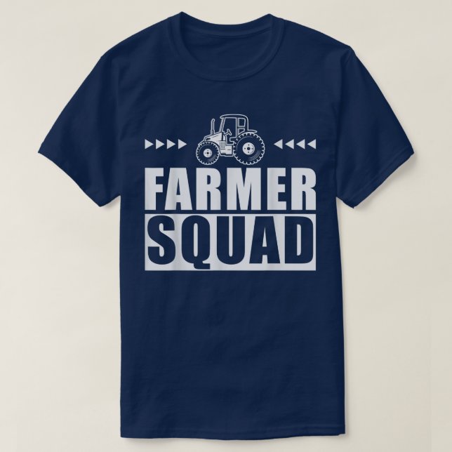 Camiseta Farmer Squad  Farmer Team Group  Farmer  (Frente do Design)