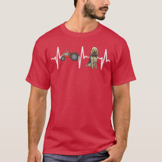 Camiseta Farmer Trator Otterhound Heartbeat Dog Lover