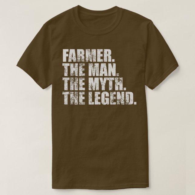 Camiseta FarmerNome da família Farmer sobrenome Farmer S (Frente do Design)