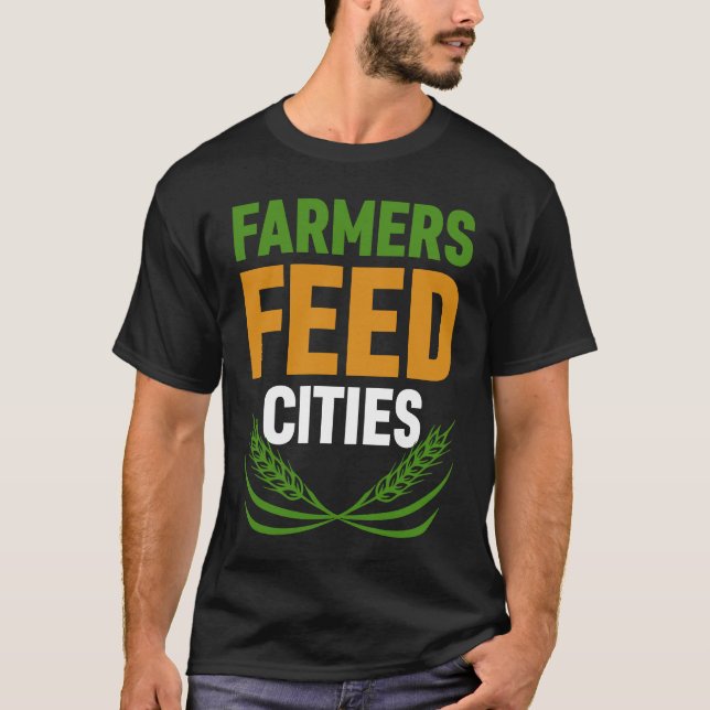 Camiseta Farmers Feed Cities Gras Farmers Life (Frente)