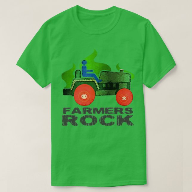 Camiseta Farmers Rock (Frente do Design)