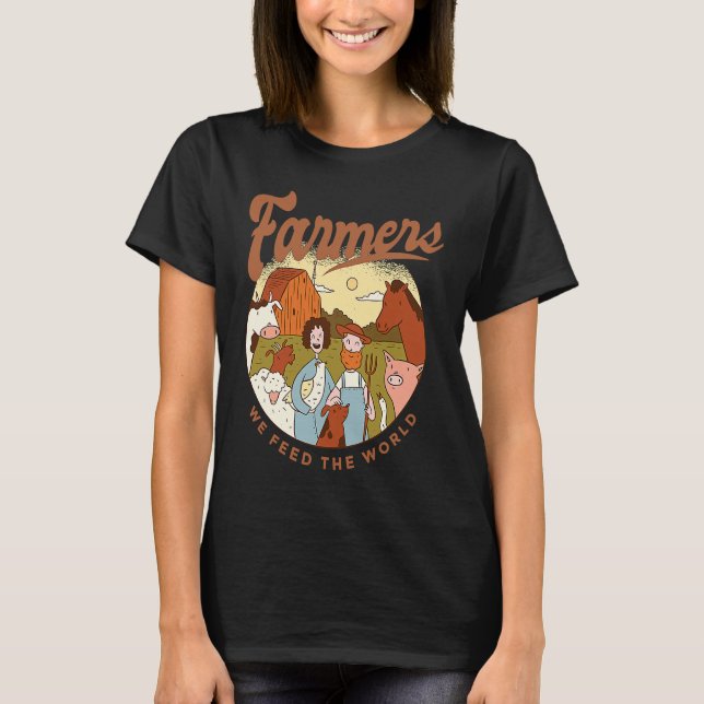 Camiseta Farmers We Feed The World (Frente)