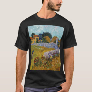 Camiseta Farmhouse in Provence (1888) por Vincent Van Gogh