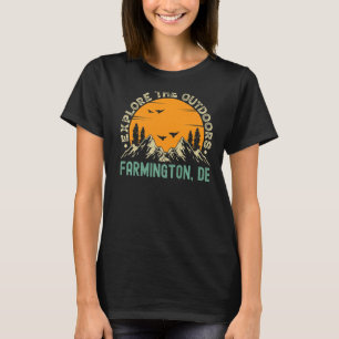 Camiseta Farmington, Delaware - Explore O Premiu Do Exterio