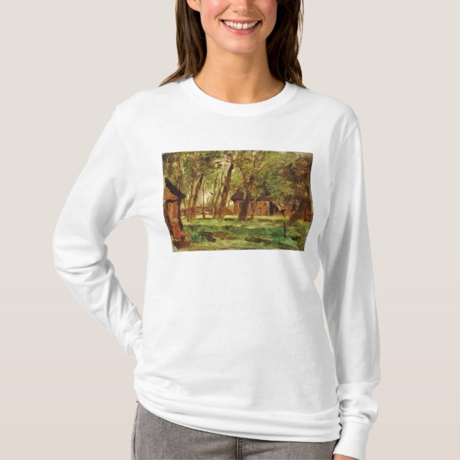 Camiseta Farmstead sob árvores (Frente)