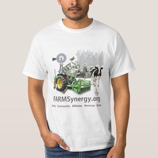 Camiseta FARMSynergy - T-Shirt - Caras (Frente)