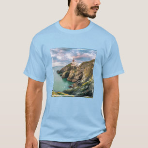 Camiseta Faróis Baily Lighthouse Dublin, Irlanda