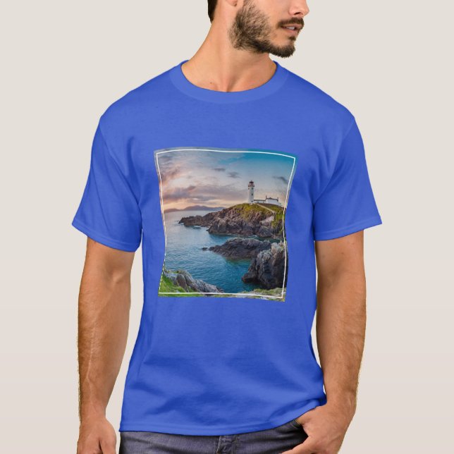Camiseta Faróis | Fanad Head Lighthouse Irlanda (Frente)