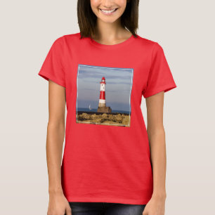 Camiseta Faróis   Farol de Beachy Head Inglaterra