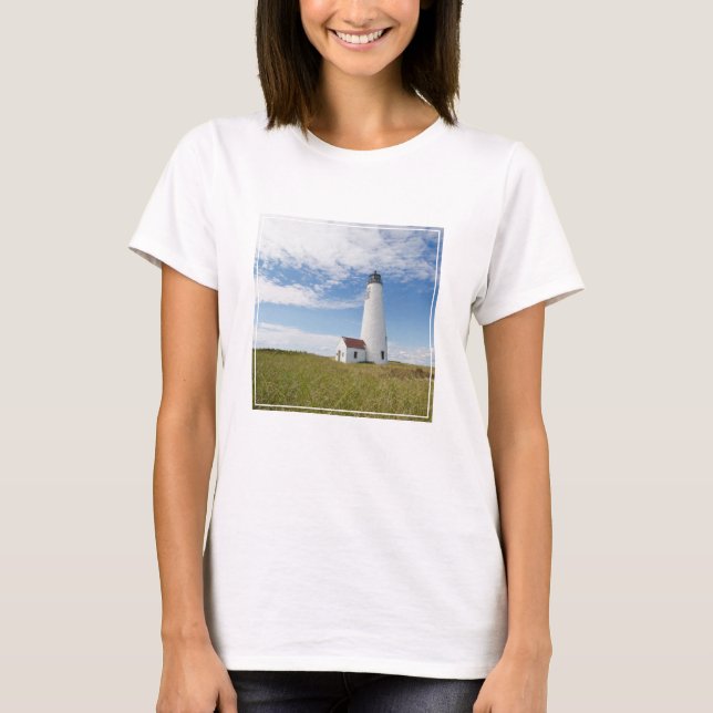 Camiseta Faróis | Farol de Massachusetts (Frente)