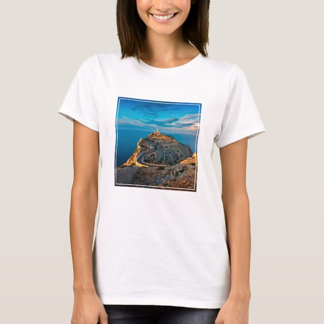 Camiseta Faróis | Ilhas Baleares, Espanha (Frente)