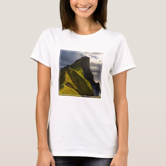 Camiseta Faróis | Ilhas Faroé Dinamarca (Frente)