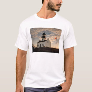 Camiseta Farol ao pôr do sol, Califórnia