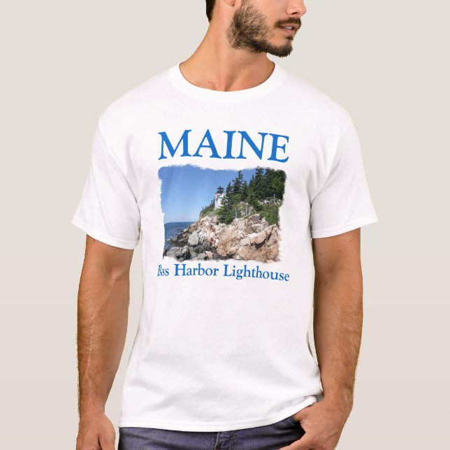 Camiseta Farol baixo do porto (Frente)