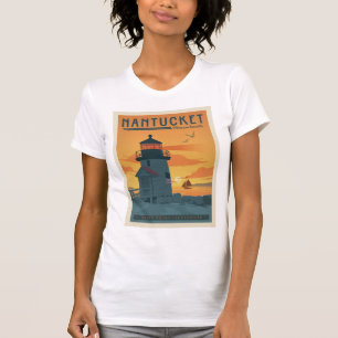 Camiseta Farol Brant Point   Mães Nantucket