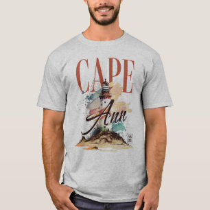 Camiseta Farol Cape Ann Massachusetts New England