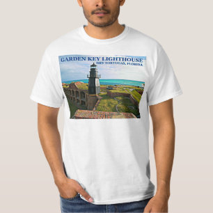 Camiseta Farol-Chave do Jardim, Tortugas Seco, Flórida