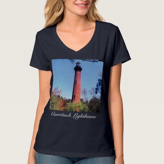 Camiseta Farol Currituck (Frente)