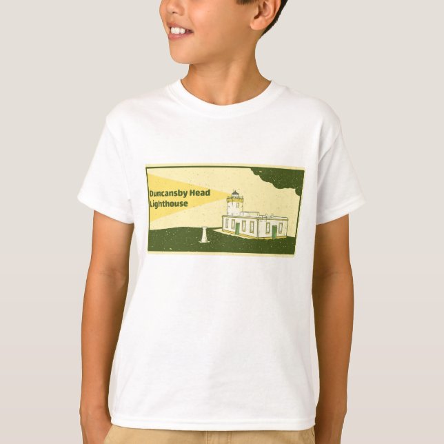Camiseta Farol da Cabeça Duncansby (Frente)