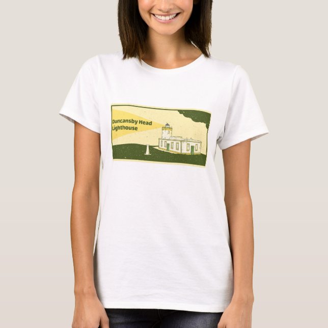 Camiseta Farol da Cabeça Duncansby (Frente)