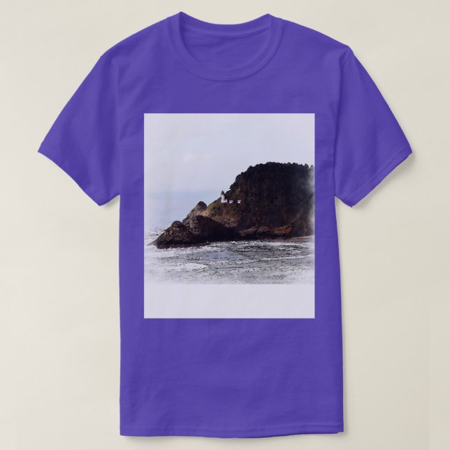 Camiseta Farol da Cabeça Heceda Escrito (Frente do Design)
