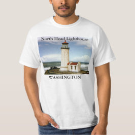 Camiseta Farol da Cabeça Norte, Washington T-Shirt