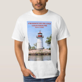 Camiseta Farol da Ilha Crossover, Camisa-T de Nova Iorque