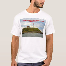 Camiseta Farol da Ilha de Faulkner, Camisa-T de Connecticut