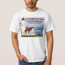 Camiseta Farol da ilha de padeiros, t-shirt de