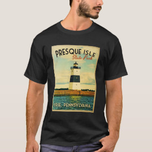 Camiseta Farol da ilha de Presque