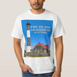 Camiseta Farol da Ilha do Fogo, Camisa-T de Nova Iorque