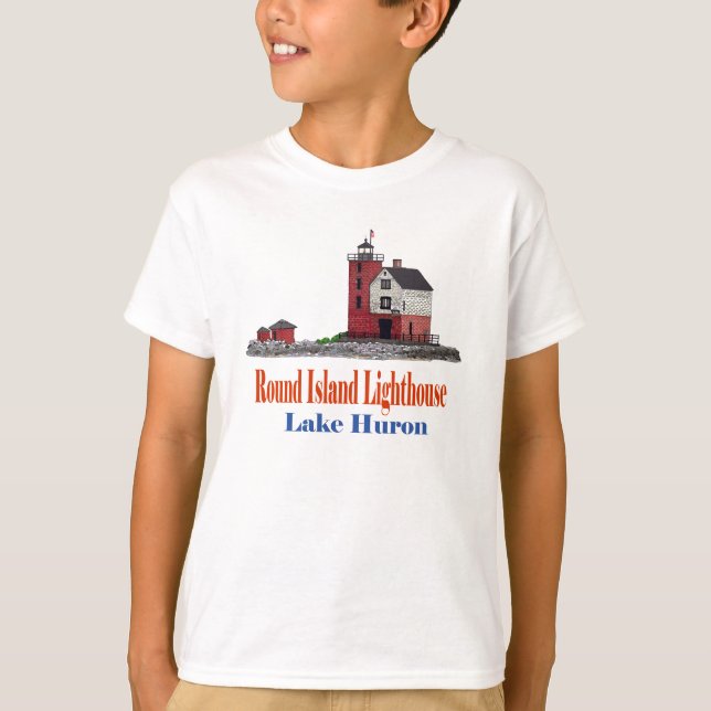 Camiseta Farol da Ilha Round (Frente)
