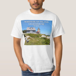 Camiseta Farol da Ilha Whitehead, Camisa-T Maine