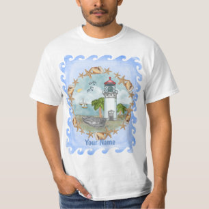 Camiseta Farol das Conchas do Havaí