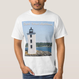 Camiseta Farol das Ilhas Holandesas (com texto)