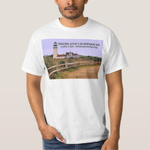 Camiseta Farol das montanhas, t-shirt de Massachusetts
