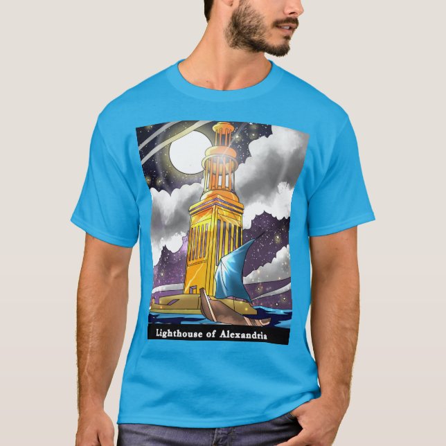 Camiseta Farol de Alexandria  (Frente)