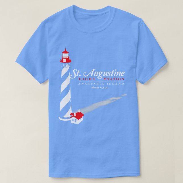 Camiseta Farol de Augustine rua (Frente do Design)
