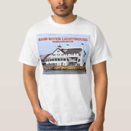 Camiseta Farol de Bass River, Massachusetts T-Shirt