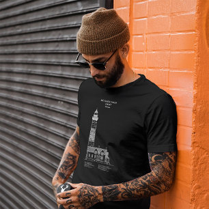 Camiseta Farol de Big Sable Point - Michigan – DC