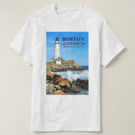 Camiseta Farol de Boston, Massachusetts T-Shirt