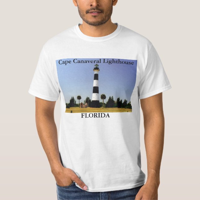 Camiseta Farol de Cabo Canaveral, t-shirt de Florida (Frente)