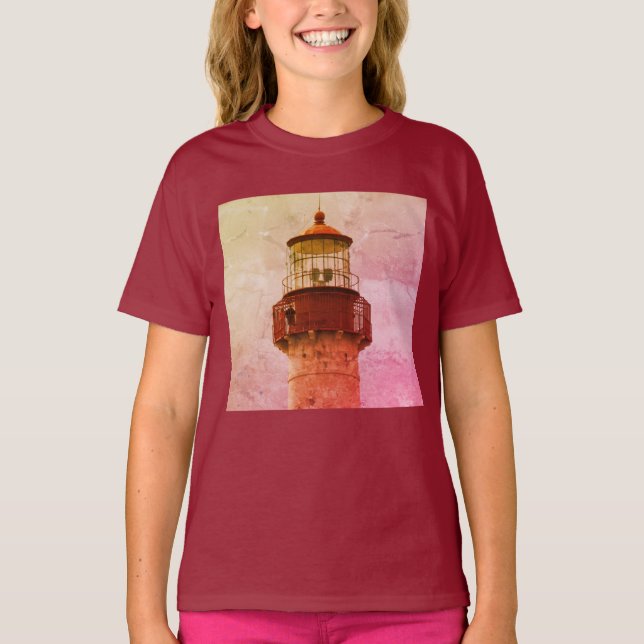 Camiseta Farol de Cabo maio (Frente)