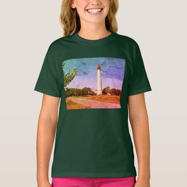 Camiseta Farol de Cabo maio (Frente)