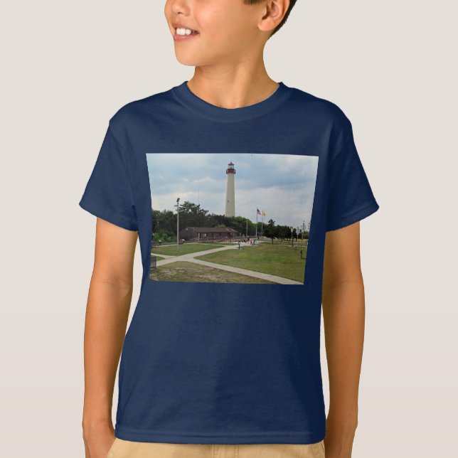 Camiseta Farol de Cabo maio (Frente)