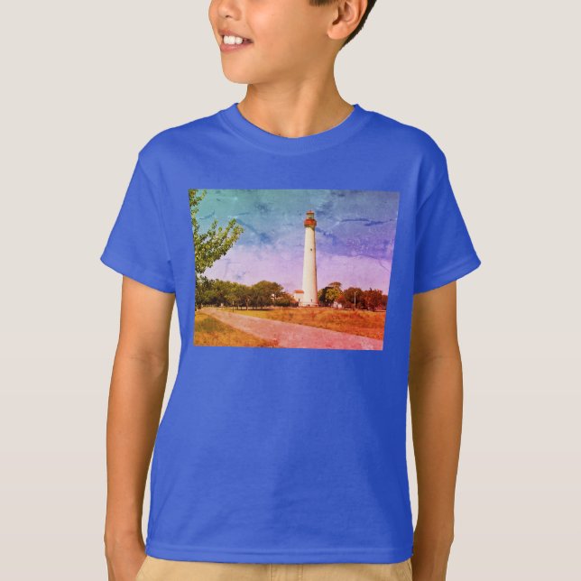 Camiseta Farol de Cabo maio (Frente)